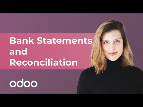 Bank Statements and Reconciliation | Odoo Accounting